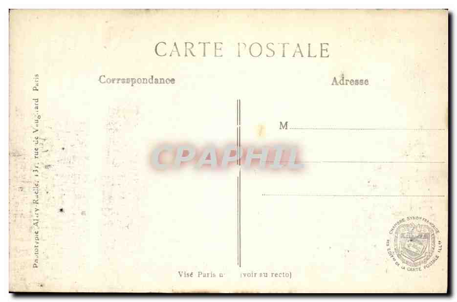 CPA Militaria Pintheville La Principale rue du village  — Rückseite