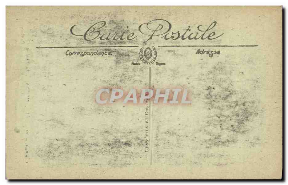 CPA Militaria Amiens Maisons Bombardes de la rue des Trois Cailloux  — Rückseite