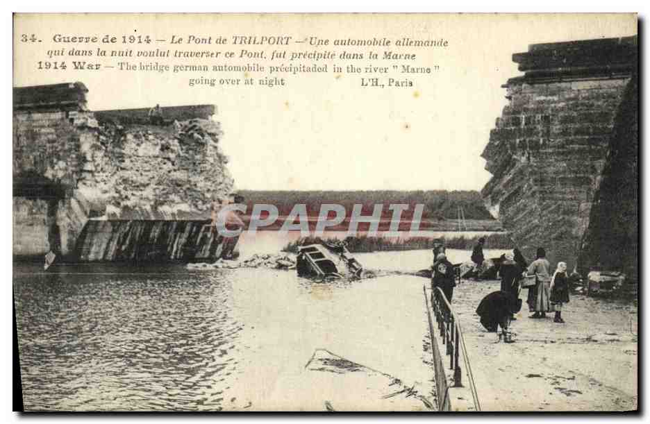 CPA Militaria Le Pont de Triport 