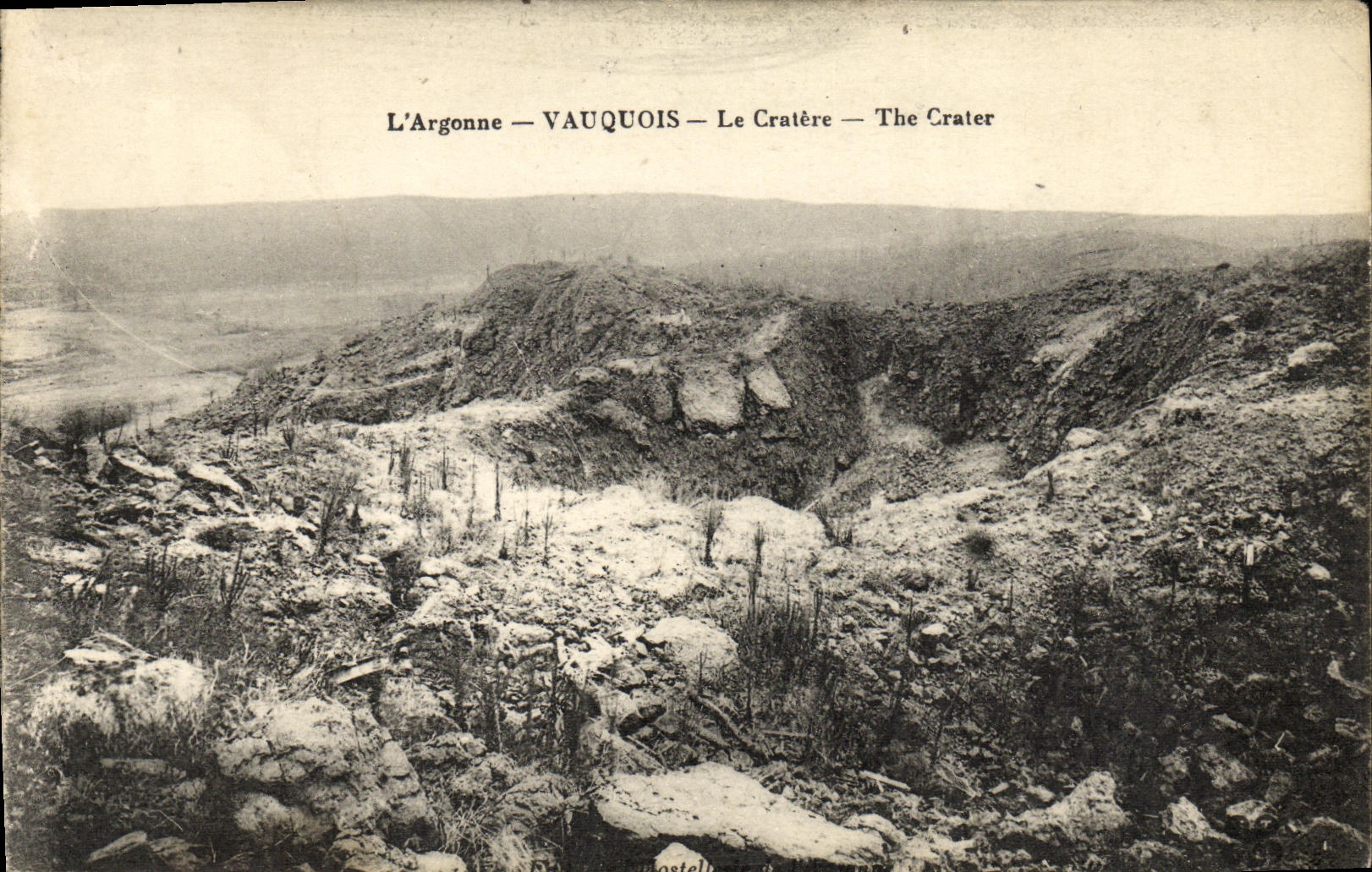 L'Argonne — VAUQUOIS — Il Cratère — The Crater