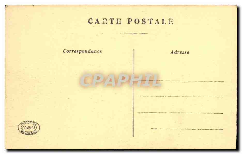 CPA Militaria Grande Guerre Chalons sur Marne Rue St Jacques  — Verso