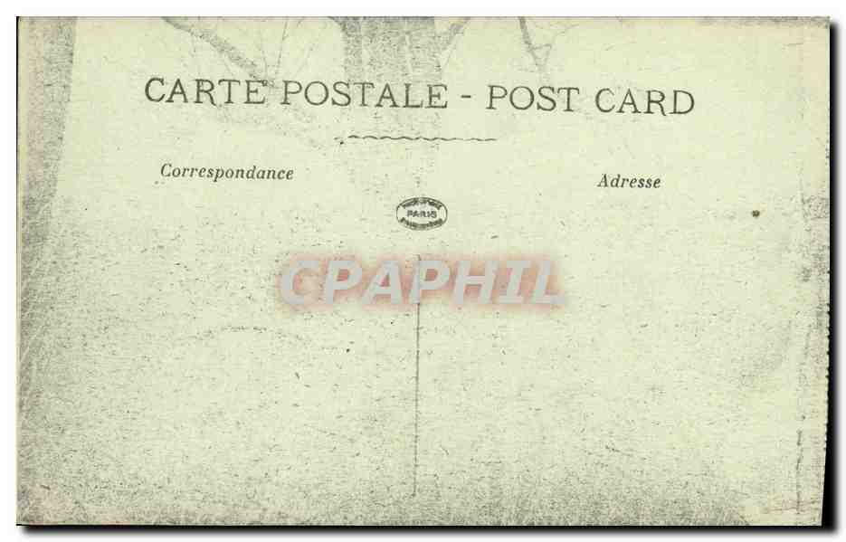 CPA Militaria Verdun Bombarde Palais de Justice et Caserne St Paul — Rückseite