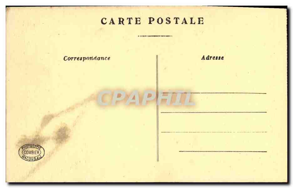 CPA Militaria Chalons sur Marne Rue Titon — Verso
