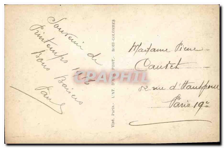 CPA Militaria Taisez Vous Mefiez Vous — Verso