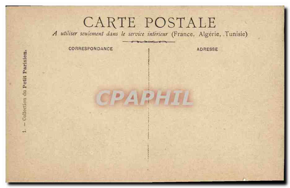 CPA Militaria 22 Septembre 1900 Banquet des Maires — Rückseite