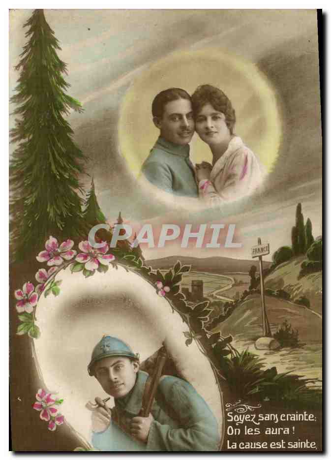 CPA Militaria soyez Sany Crainte on Les Aura