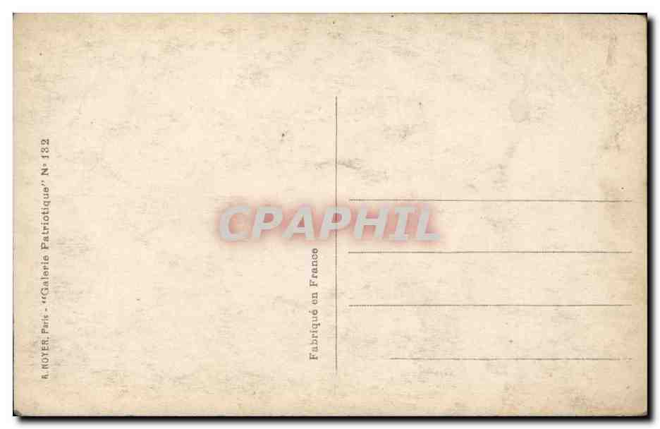 CPA Militaria Vers La Victoire — Rückseite