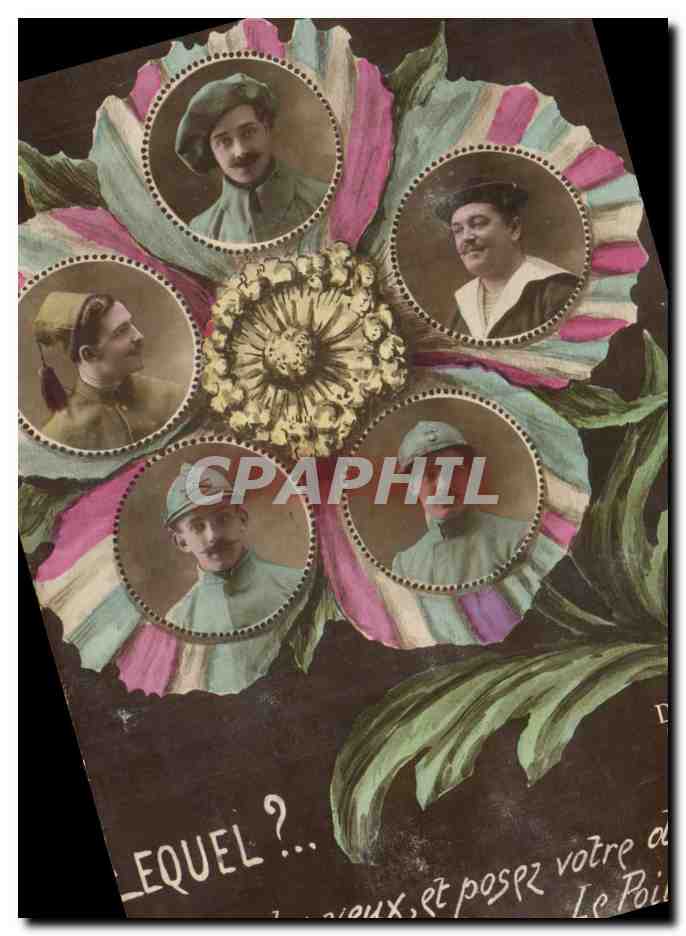 CPA Militaria Soldats Fleur de Francfe