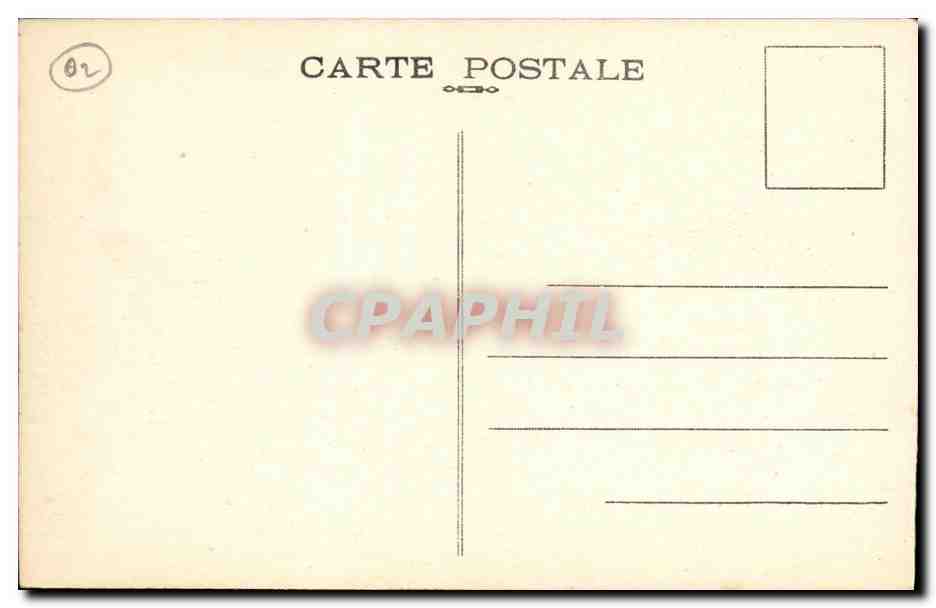 CPA Militaria La Grande Guerre Ses Ruines Emplacement de la Ferme du cholera — Rückseite