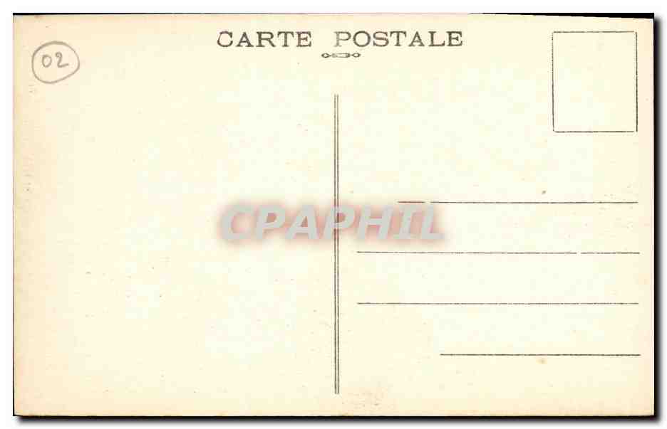 CPA Militaria Berry au Bac Ses Ruines Vue generale de la Cote 108 — Rückseite