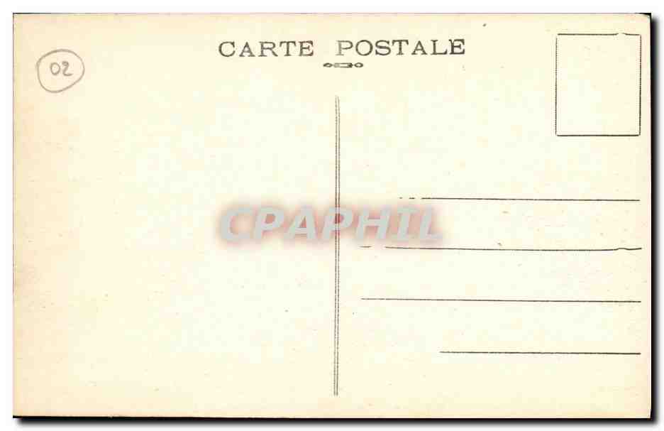 CPA Militaria Berry au Bac Les Crayeres Cote Versant tenu par les Allemands — Rückseite