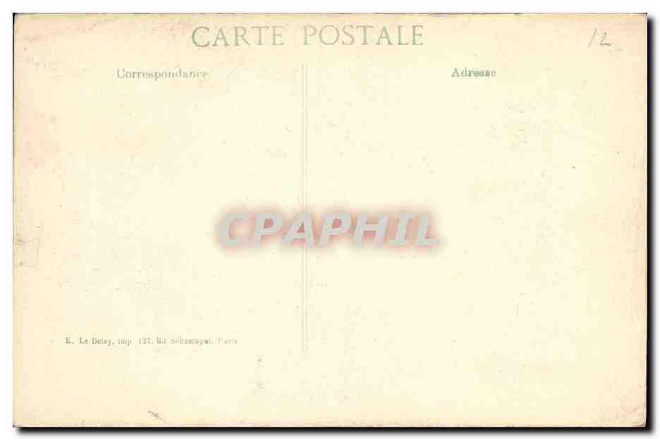 CPA Militaria Pres Reims Eglise de Saint Prix  — Rückseite