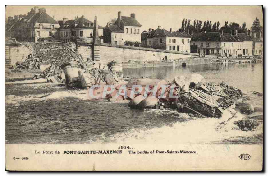 CPA Militaria Le Pont de Pont Sainte Maxence