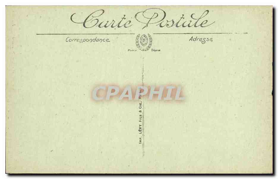 CPA Militaria St Jean Vignes Le Triforum  — Rückseite