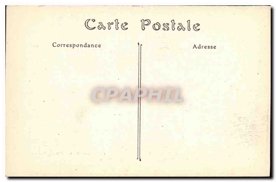 CPA Militaria Bombardement de Reims par les Allemands Ecole Menagere place Belle Tour Une salle de classe — Verso