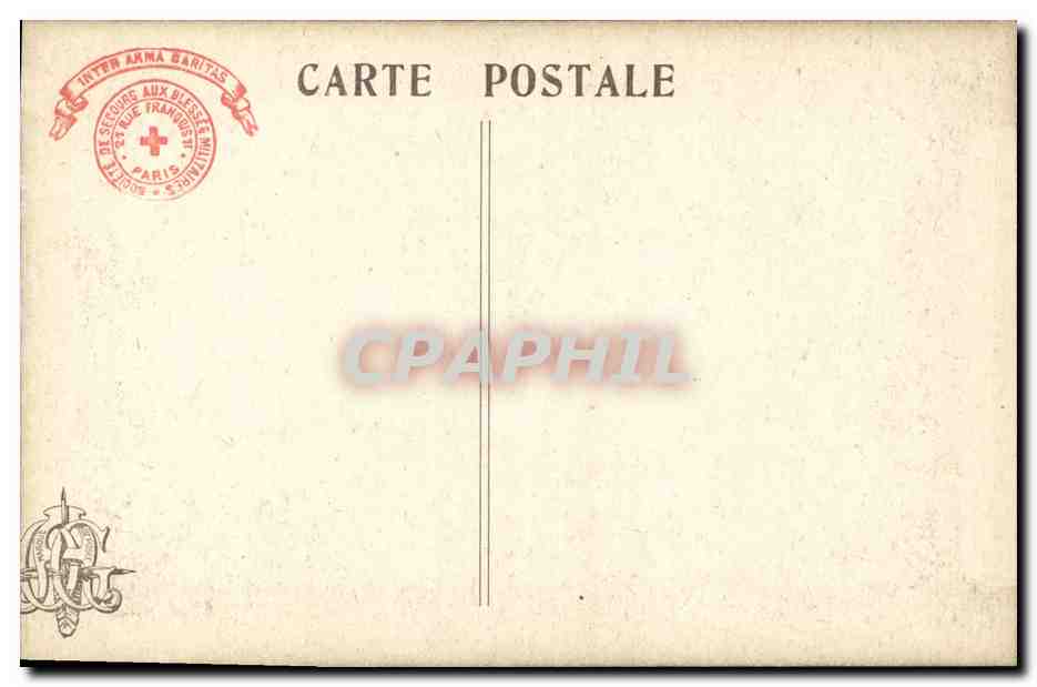 CPA Militaria Musee de L Armee Campagne Coiffures Allemandes Exposees Dans La Salle D Honneur — Rückseite