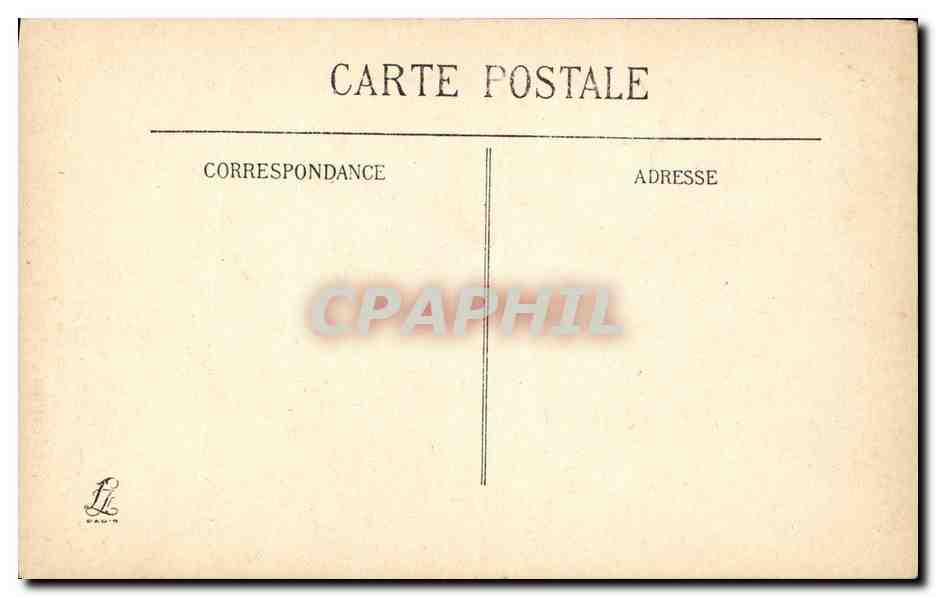 CPA Militaria Ypres Le Musee et la Conciergerie detruits par les Allemands — Rückseite