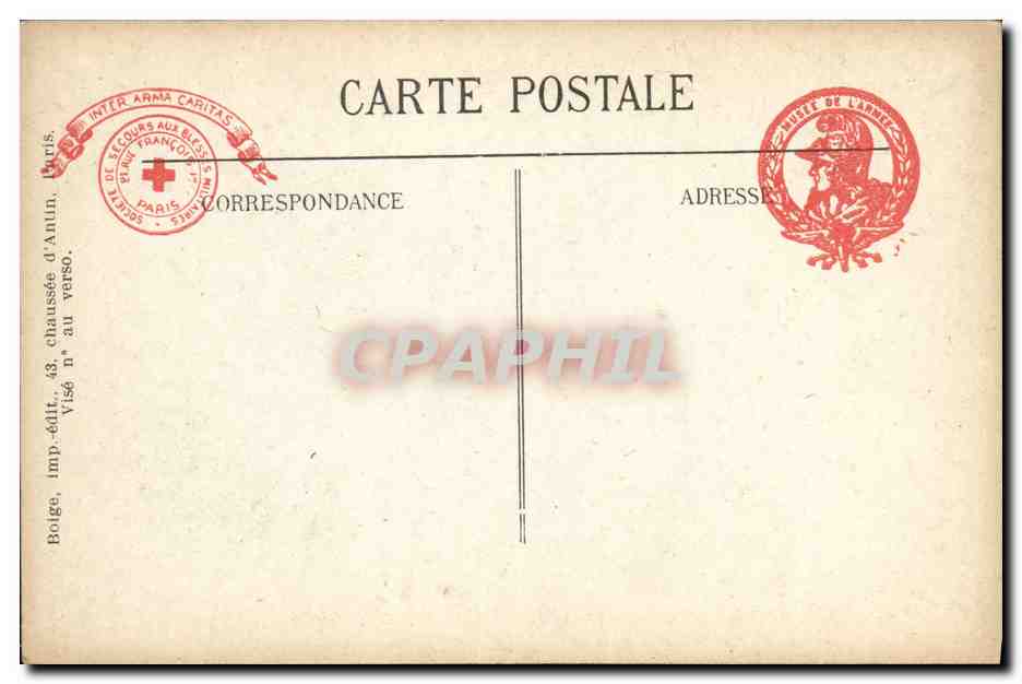CPA Militaria Musee de L Armee Campagne 1914 1916 Debris du zeppelin numero 8 abattu a Badonviller — Rückseite