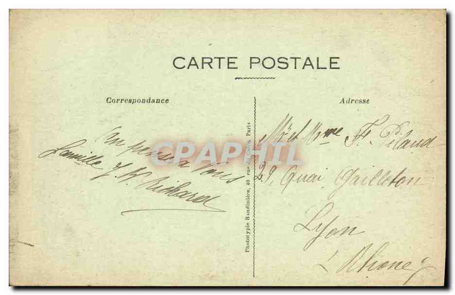 Verdun — Bombardement de Verdun — P.ilot-Express, Visé Paris 10-0 — Reverso