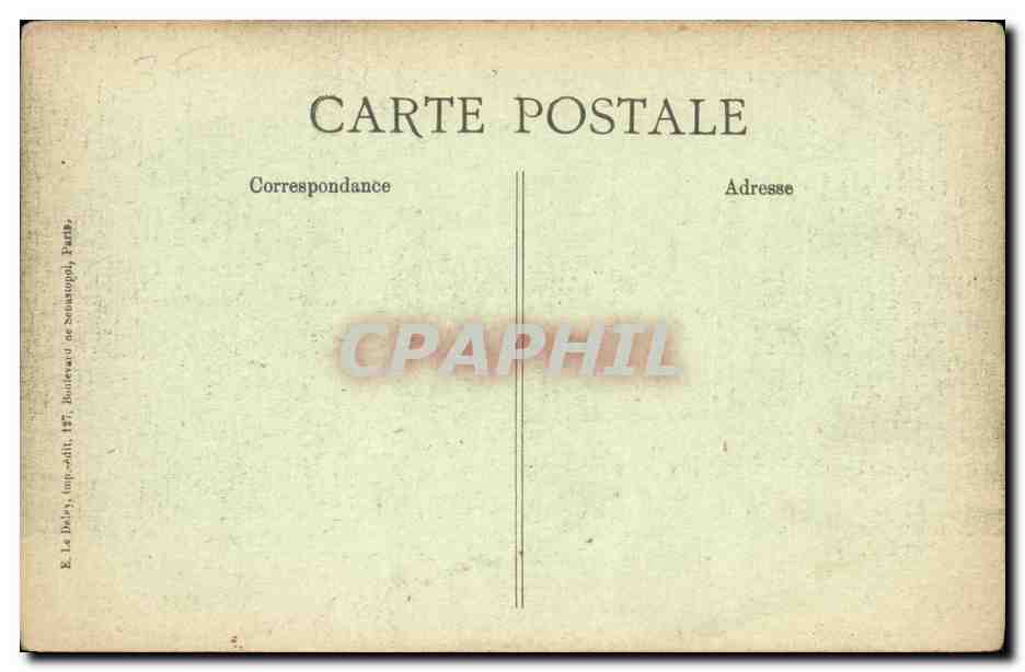 CPA Militaria Verdun bombarde Place d armes — Rückseite