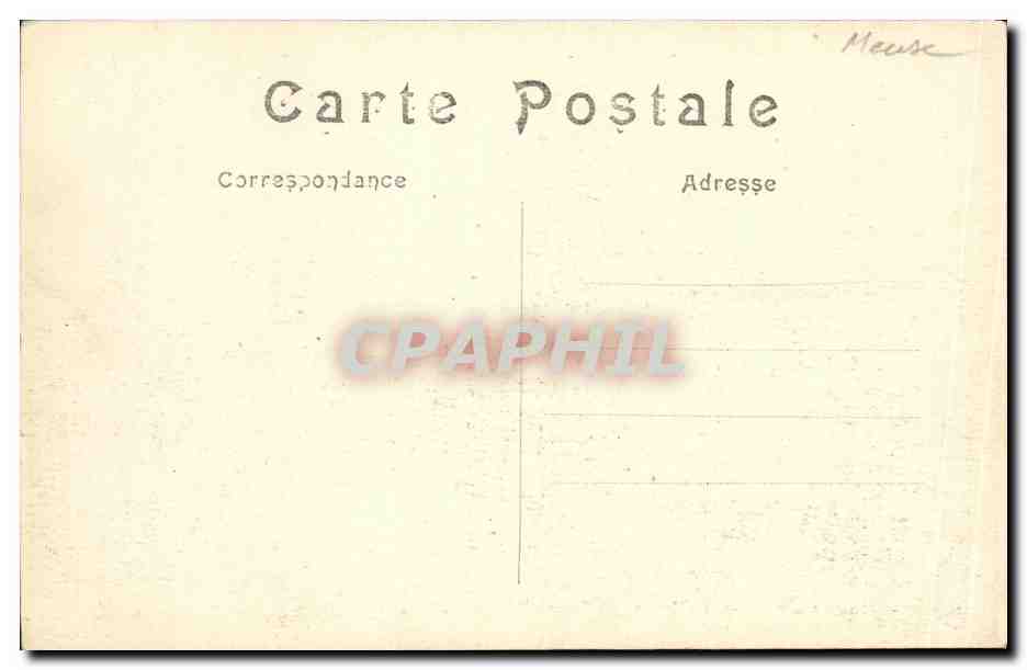 CPA Militaria Bataille de la Marne La cave sommeille  — Rückseite