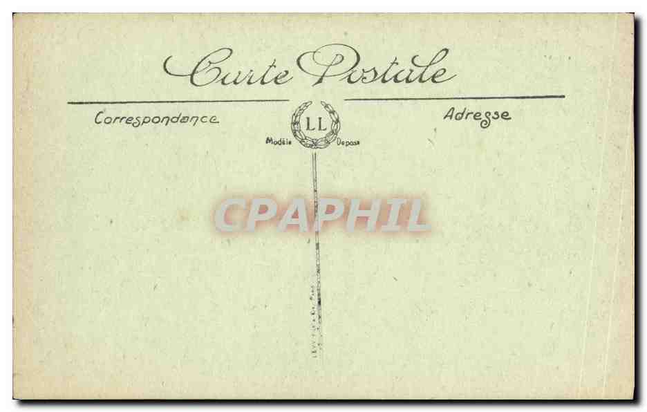 CPA Militaria Guerre Verdun Ruines apres le bombardement  — Rückseite