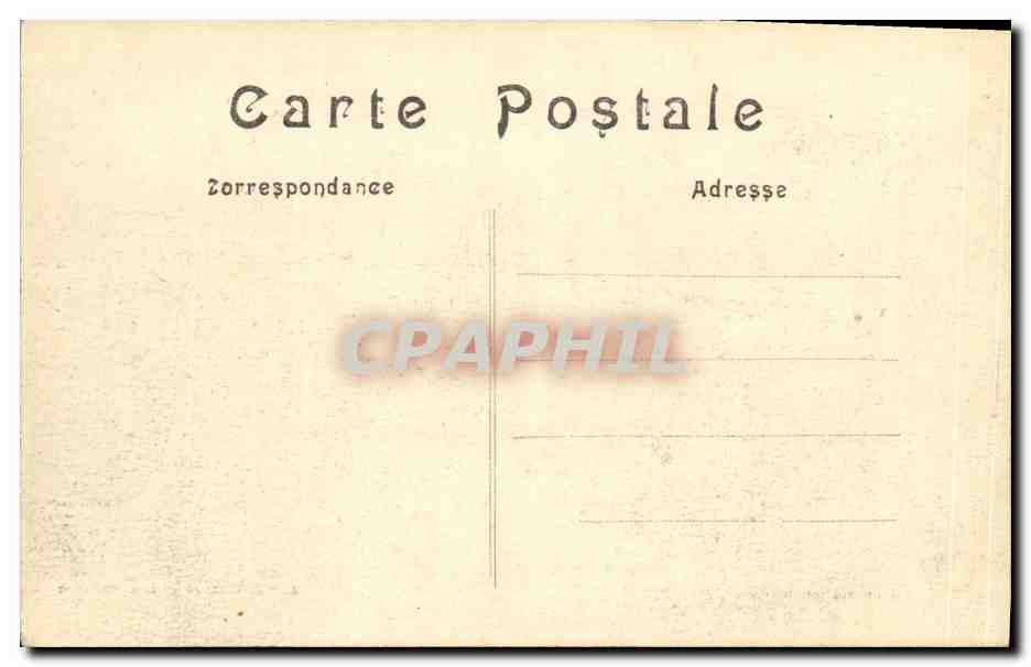 Brabant-le-Roi — La Grande Rue — dévastation (6 au 12 septembre 1914) — Pluché, édit. 51 Diz. 81 — Rückseite