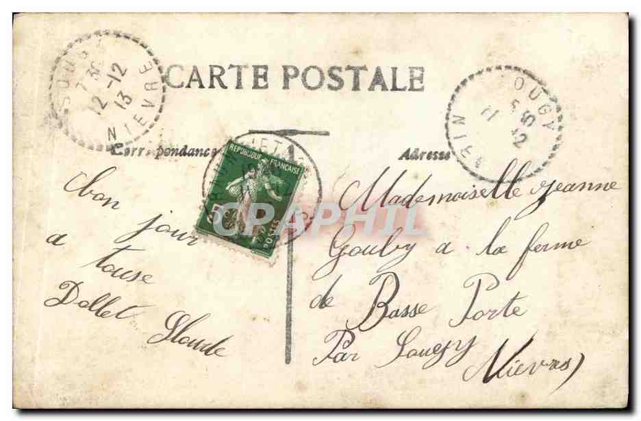 CPA Militaria ll n en est pas de plus charmant dans n lmporte quel regiment — Rückseite