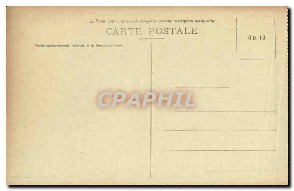 CPA Reims Dans les Ruines apres la Retraite des Allemands Militaria  — Rückseite