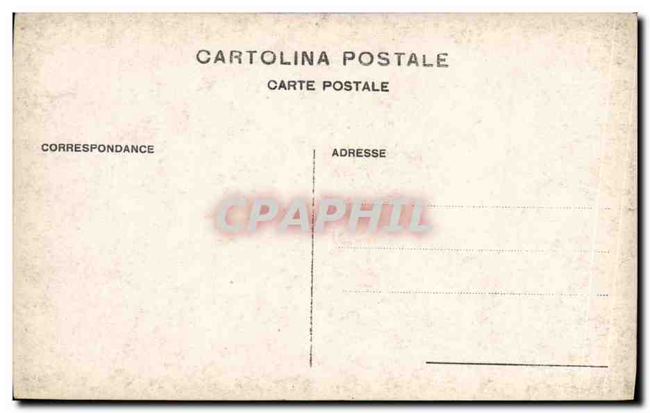 CPA Firenze Chlesa Annunziazione — Rückseite