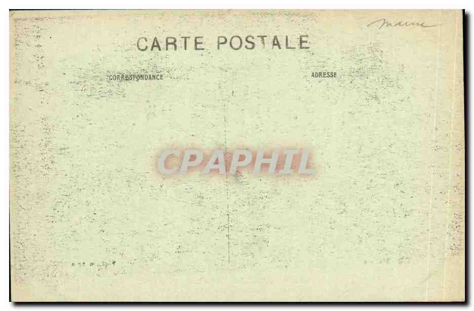 Vienne-la-Ville bombardée — Éditeur Mairdon, série inconnue — Rückseite