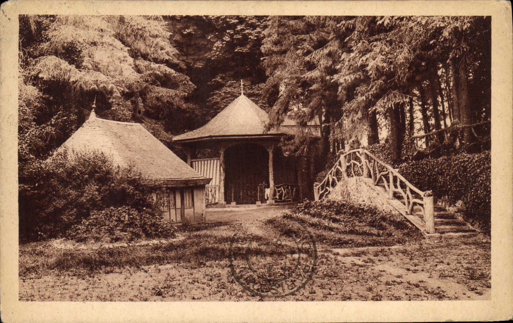 Parque de los Termales — Bagnoles-de-l'Orne — editor Lévy et Neudelin, París
