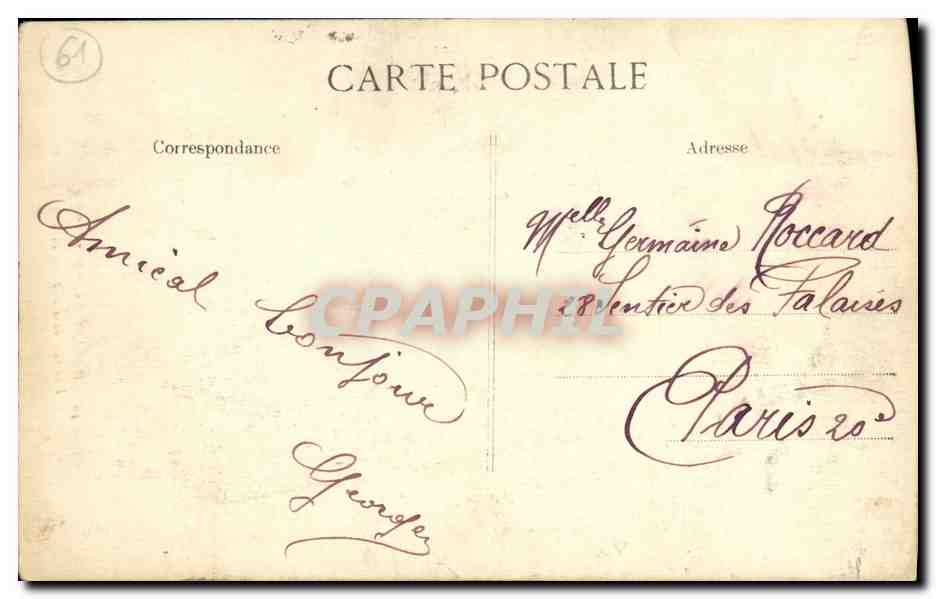 Bagnolles-de-l'Orne — Vue sur la Vallée de la Vée — ELD — Rückseite