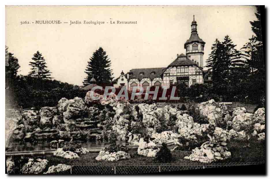 Mulhouse — Jardin Zoologique — Le Restaurant