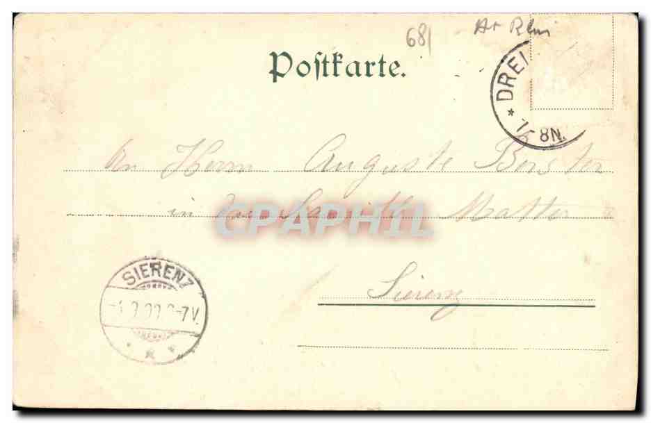 CPA Trois Epis Drei Ahren — Reverso