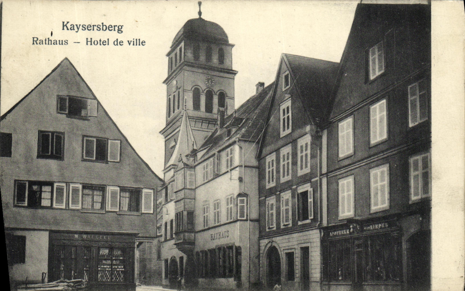 CPA Kaysersberg Hotel de Ville