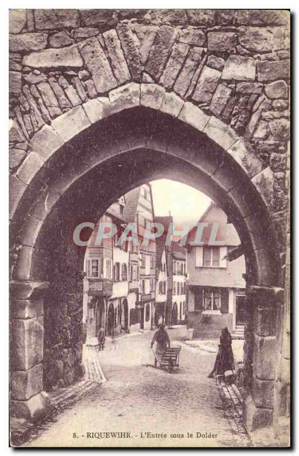 CPA Riquewihr L Entree Sous le Dolder