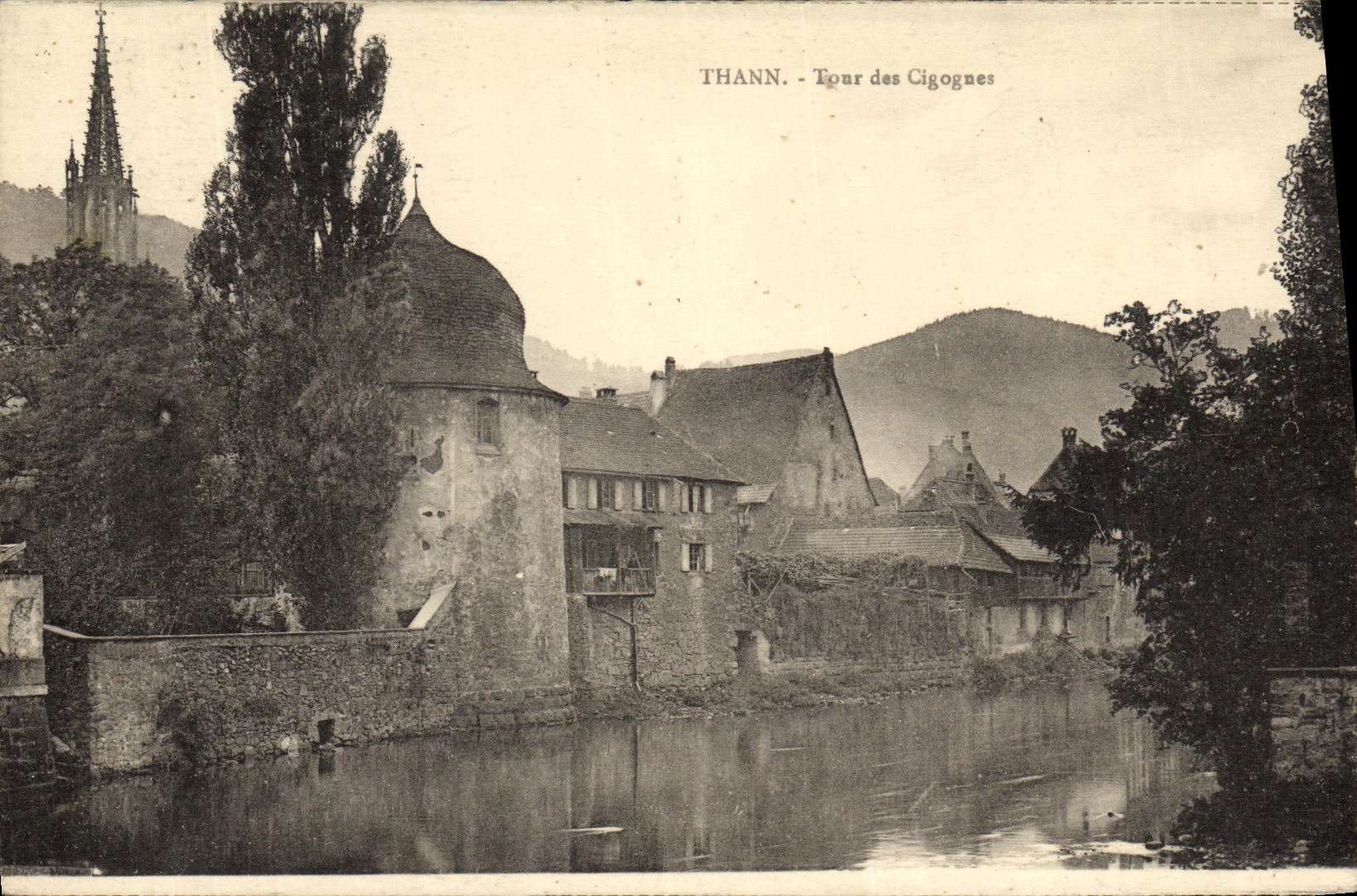 CPA Thann Tour des Cigognes