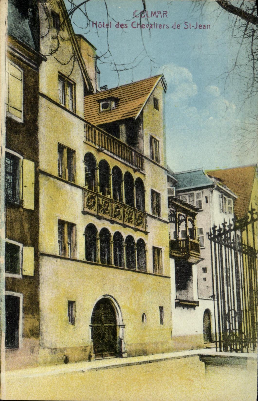 Colmar — Hôtel des Chevaliers de St-Jean — Félix Lab, éditeur, Strasbourg