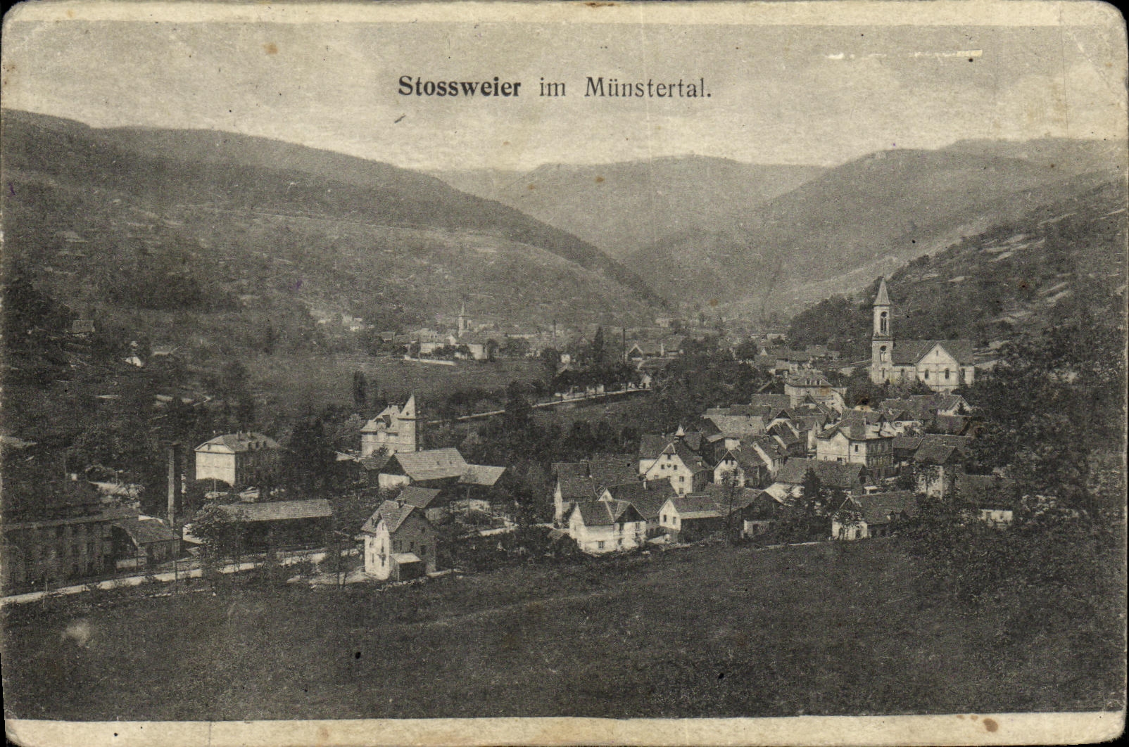 CPA Stossweier im Munstertal