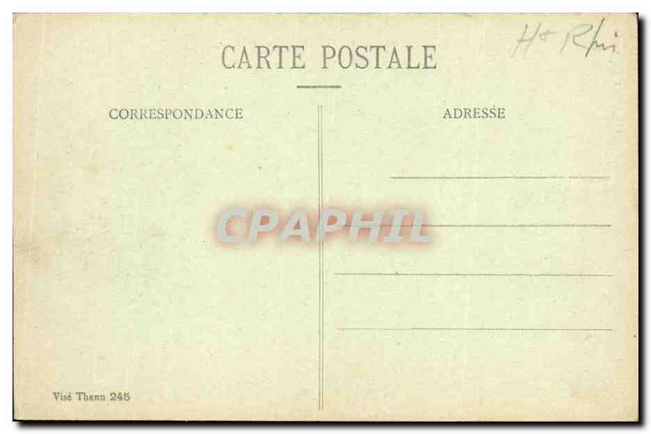 CPA Willer Vue Generale — Rückseite