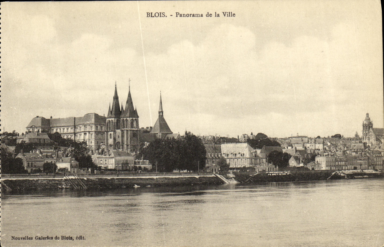 CPA Blois Panorama de La Ville