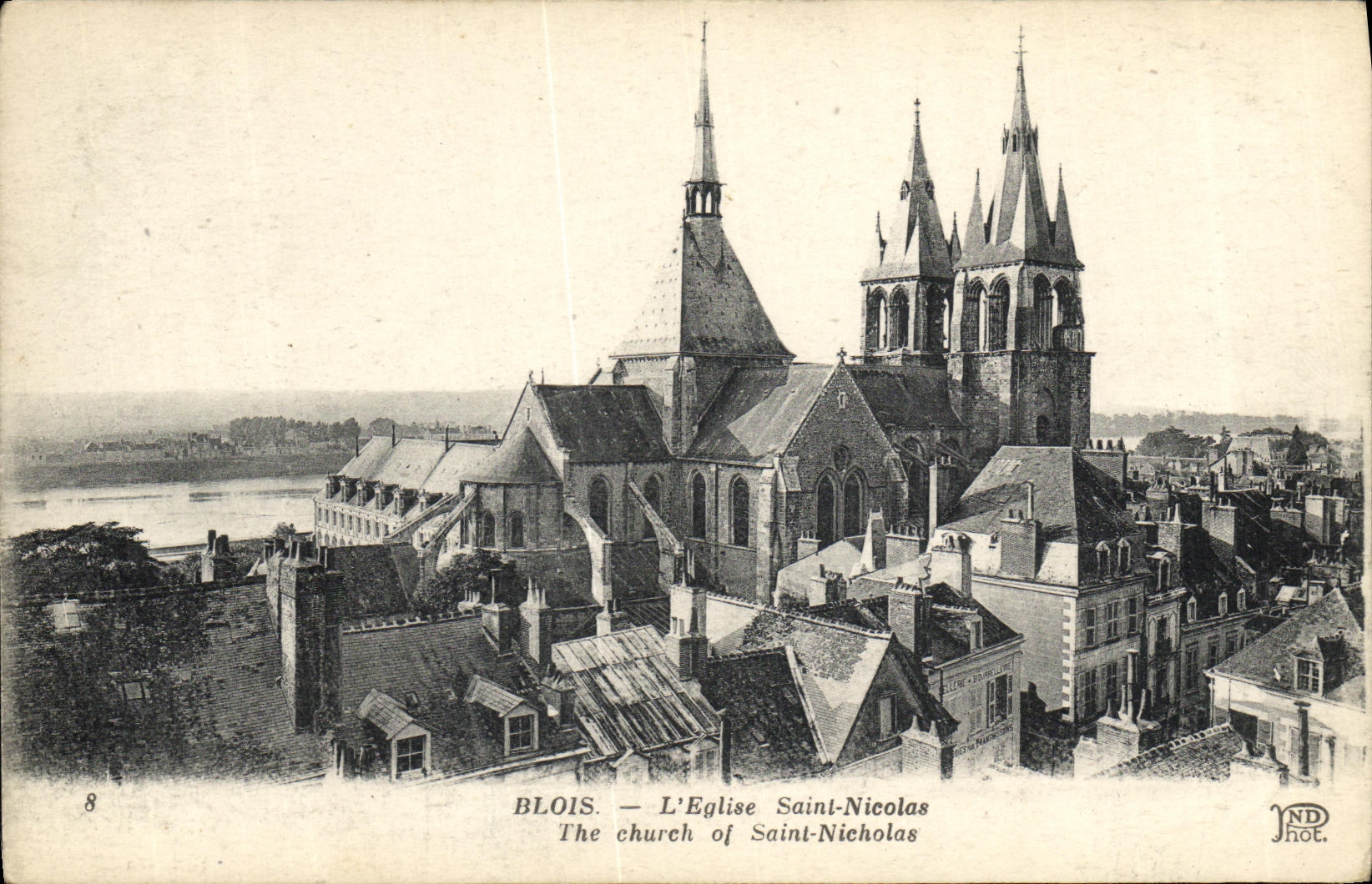 CPA Blois Eglise Saint Nicolas 