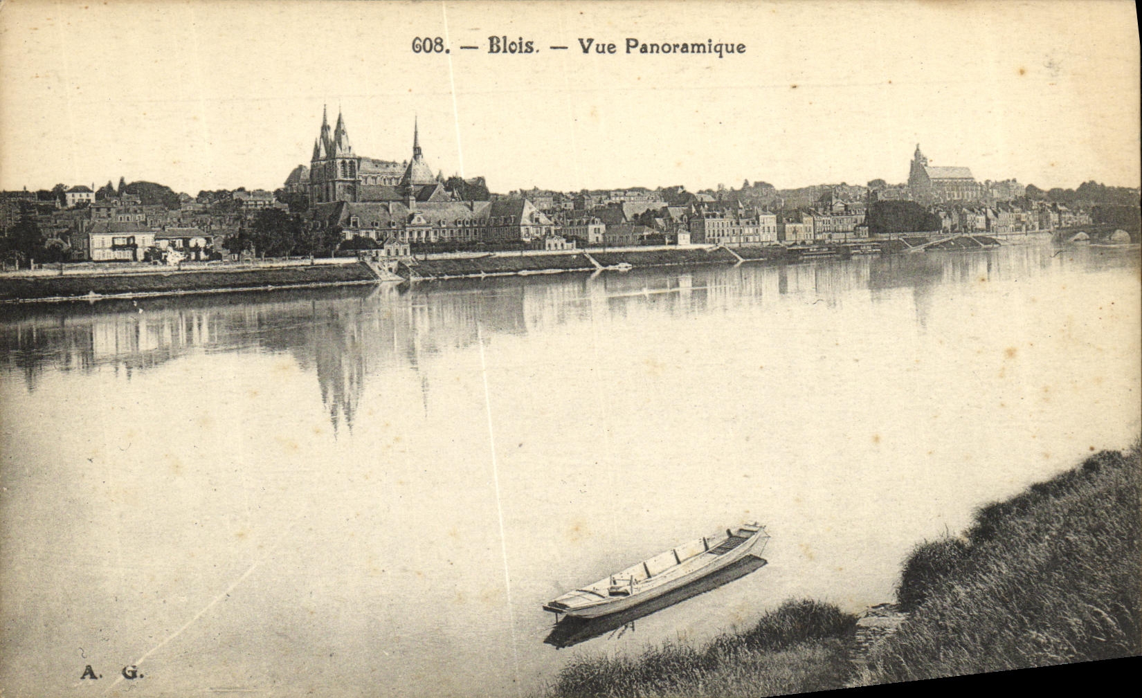 CPA Blois Vue Panoramique