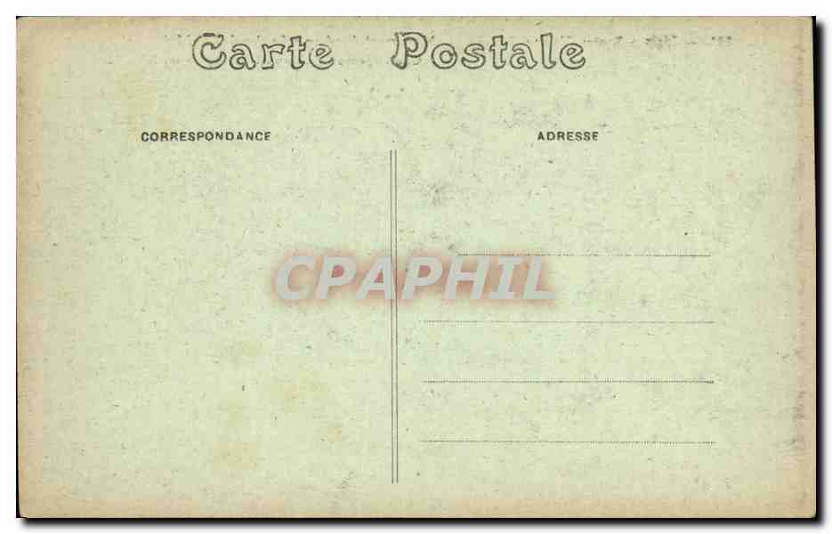 CPA Blois Square Chanzy Monument eleve a la memoire des 75eme mobiles Militaria — Back