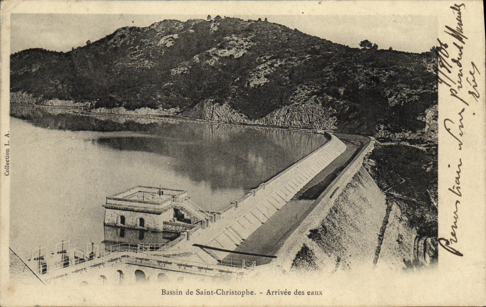 CPA Bassin de Saint Christophe Arrivee des eaux