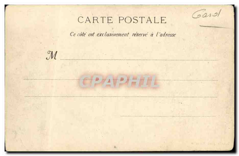 CPA Villeneuve Les Avignon La Lour Philipe le Bel — Verso