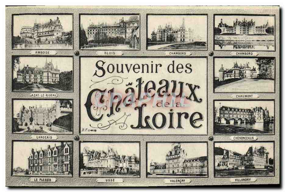 Souvenir des Châteaux de la Loire — R.F. n° 46150