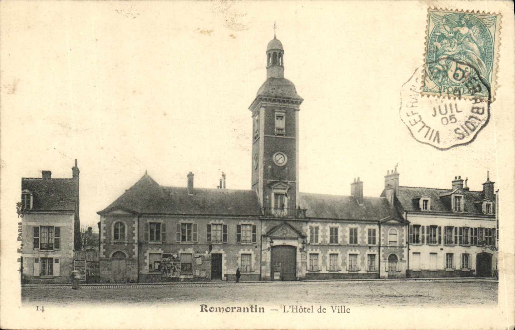 CPA Romorantin L Hotel de Ville
