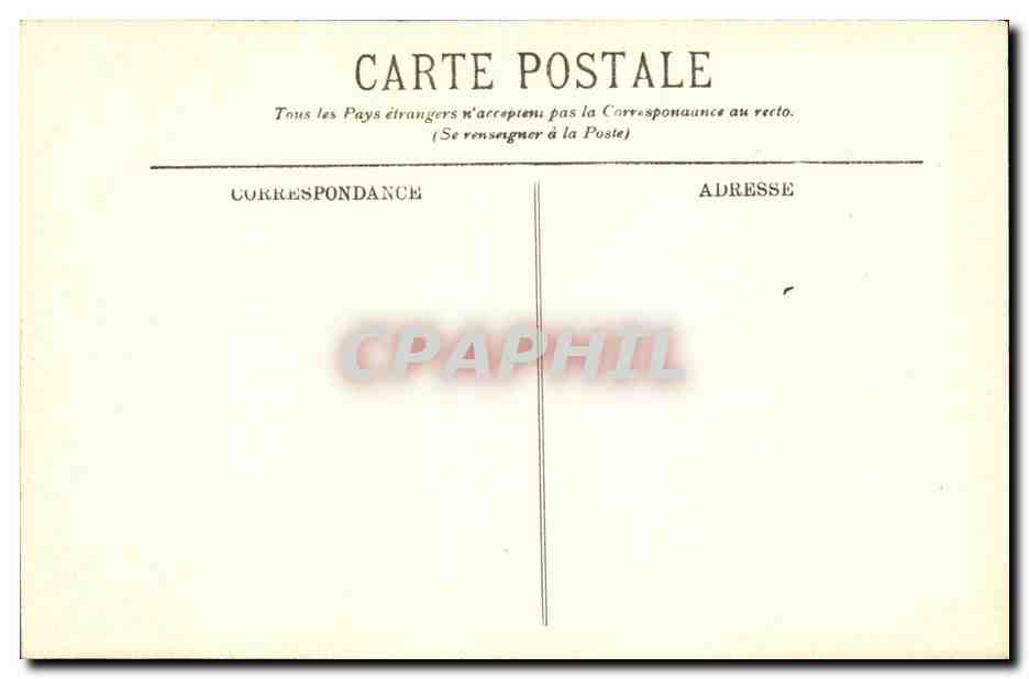 Cheverny — Le Château — Tapisserie — Enlèvement de la Belle Hélène — LL. — n°14 — Verso
